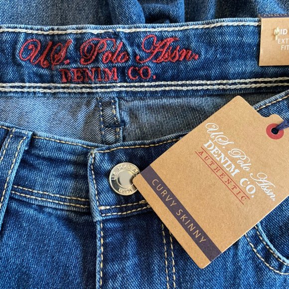 U.S. Polo Assn. Denim CO. Newport Curvy Fit Skinny - Picture 8 of 10